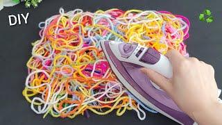 Don't Throw away leftover thread! Sensational Recycling Idea - Amazing crafts - DIY