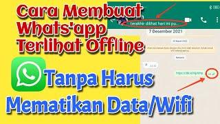 Cara Membuat Whatsapp Terlihat Offline Padahal Online #whatsapp