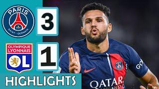 PSG vs Lyon 3-1 Hіghlіghts & All Goals 2024 HD