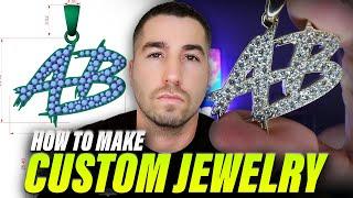 How To Make A Custom Piece Of Jewelry (NEVER Overpay A Jeweler Again!)