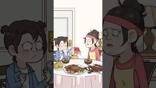 妈妈说话不管用，姐姐上！ #animation #funny #宝宝 #動畫 #搞笑 #cartoon #聚猿创团队