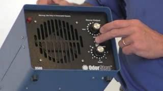 OdorStop  OS3500 Ozone Generator Demonstration Video