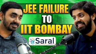 ️Journey from JEE Failure to IIT Bombay | Podcast with Prateek Sir | How eSaral Started | #kota