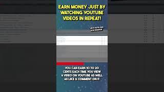 Earn Money Just By Watching YouTube Videos