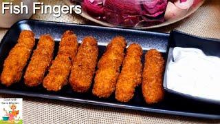 Fish Fingers Recipe | How to make Restaurant Style Fish Fingers at Home | Finger Fish Recipe