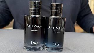 Fake vs Real Dior Sauvage Eau Forte Alcohol-Free Perfume