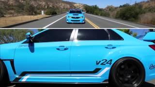 2011 Subaru STI Vinyl Wrapped Gloss Blue | Premium Auto Styling