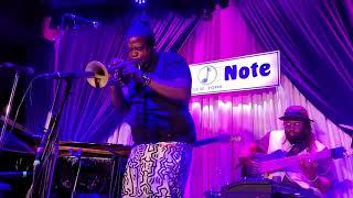 The mugician - Keyon HARROLD at the Blue Note jazz club New-York August 2023