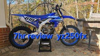 7hr update  2025 yz250fx