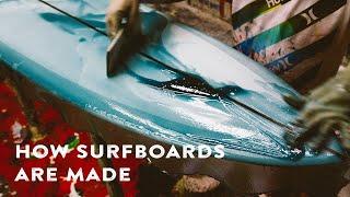 How Surfboards are Made and Glassed. A day at Waterman's Guild