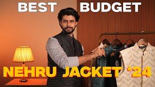 INDIAN OUTFITS WITH NEHRU JACKETS |  DIWALI AND WEDDING OUTFITS