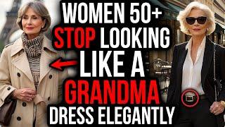 How to DRESS Like a PARISIAN Over 50 | Timeless & Sophisticated Fashion