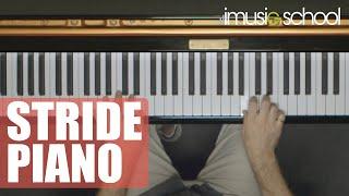 CHORDS, HARMONY and VOICE LEADING : STRIDE PIANO