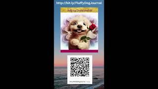 Fluffy Dog Journal Notebook