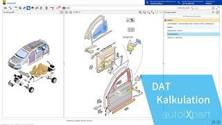 Beispielkalkulation eines Audi Q5 mit der DAT-Kalkulation