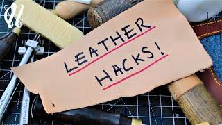 LEATHERCRAFT TIPS, TRICKS  & HACKS