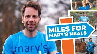 Mark Beaumont goes the extra mile for Mary's Meals! 