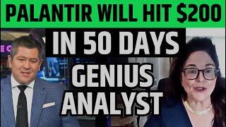 Palantir $200 Target For 50 Days By Crazy Analyst | PLTR Stock News