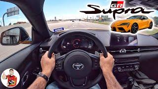 The 2022 Toyota GR Supra 3.0 Tears Up the Track, but is Tight on Space (POV Drive Review)