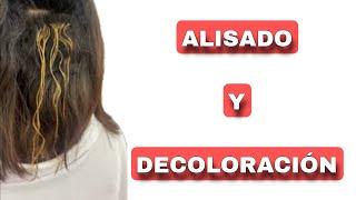 Decoloración y Alisado ¿Como proteger el cabello?