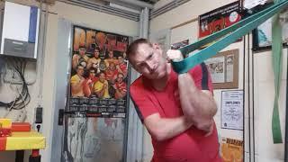Armwrestling BADEN BISONS -  Eric Hoppe - Home Training