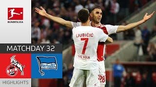 7-Goal Clash! Cologne Takes Away Hertha's Hope! | 1. FC Köln - Hertha BSC 5-2 | Highlights | MD 32