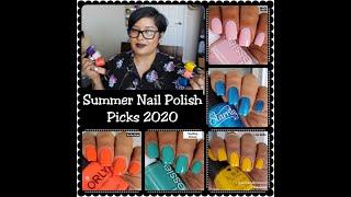 Summer Nail Polish Picks 2020 | Somecallmecoco