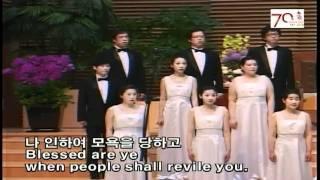 HD 에반스곡 축복 부평교회 창립70주년 안산시립합창단초청 Evans The Blessings