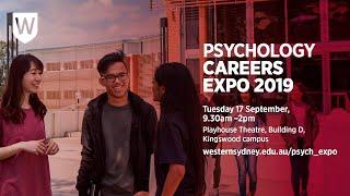 WSU Psychology Careers Expo 2019 - Employability Panel