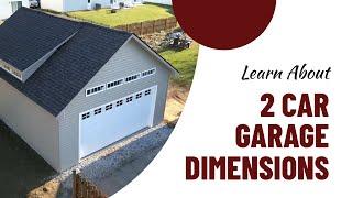 2 Car Garage Dimensions | Minimum, Average, and Ideal Garage Sizes