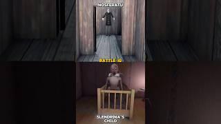 Nosferatu vs Slendrina's Child Comparison Who is powerful #granny #nosferatu #gaming #shorts #viral