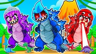 Having a KAIJU FAMILY in Roblox!