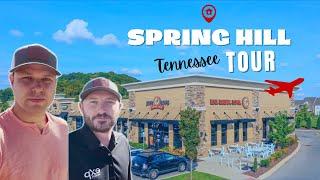 Spring Hill Tennessee Vlog Tour | Neighborhoods To Live in Spring Hill Tennessee