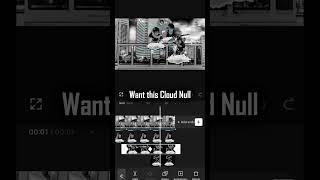 Cloud Null Tutorial in Capcut  | Manga edit Tutorial in Capcut #capcuttutorial