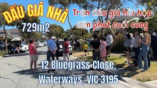 #47. Trận đấu giá nhà cực kỳ hấp dẫn ở vùng Waterways Melbourne Úc. Auction 1/3/202