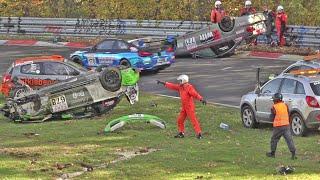 NÜRBURGRING CRASH & FAIL Compilation - Mistakes, CHAOS Racing Nordschleife Nurburgring