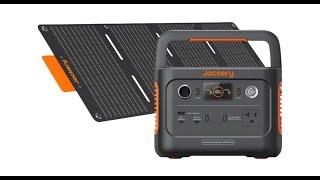 Jackery Solar Generator 300 Plus | Lightweight Portable Power Station With Solar Power