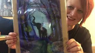 Unboxing Serenity Studio Art’s Membership Gift!  Thank-you Diana! 