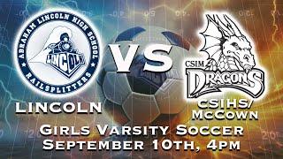 Lincoln Girls Soccer vs CSIHS/McCown