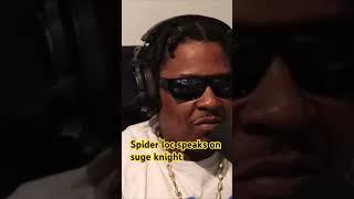 Spider loc on Suge knight losing it after 2pac died #shorts #podcast #2pac