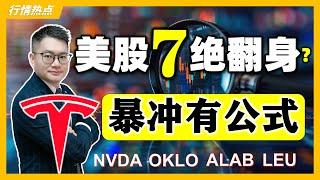 大盘七周核爆变盘？特斯拉暴冲公式终极破解！ #OKLO #ALAB｜#英伟达｜#特斯拉｜#美股｜#股票｜JohnLu谈股 @johnlutalkstock  #股票分析