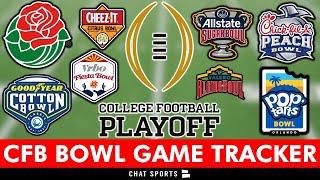 College Football Bowl Games: 2024 Schedule, Tracker, Matchups, Dates & Times For All 41 Bowls