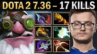 Sniper Gameplay Miracle with 17 Kills and Daedalus - Dota 2 7.36