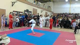 Kata & Forms Juniors Karate Mats WKU England British Open 2018 [Part 1]