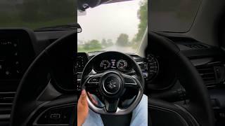 Baleno Zeta Driving in Heavy Rain