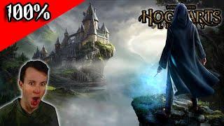 100% HOGWARTS LEGACY PLAYTHROUGH! Blind Walkthrough | Live Stream 1