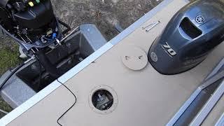 NMEA 2000 Install on a pontoon boat. Yamaha F70 to Garmin 54cv fishfinder.