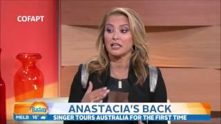 Anastacia - Interview for The Today Show, Sydney, Australia 28042015