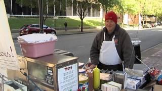 Hot dog vendor