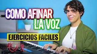 Como AFINAR la VOZ para Cantar - Ejercicios fáciles diarios | Tutorial de Canto Afinación | Vargott